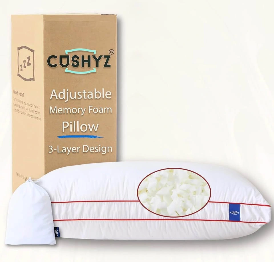 NEW CUSHYZ Adjustable Premium Memory Foam Pillow - photo 2