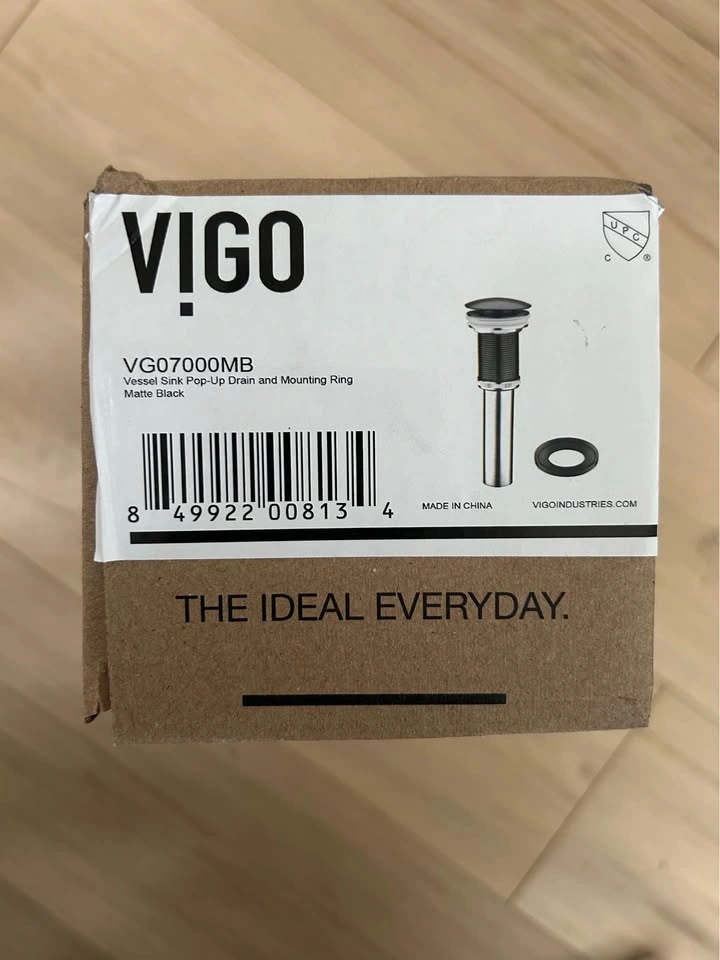 Vigo Vessel Sink Pop Up Drain