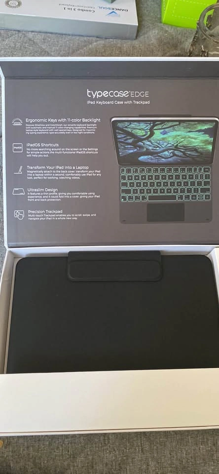 Typecase Edge Keyboard Case for iPad Air 11 / Pro 11 / 10.9 - photo 2