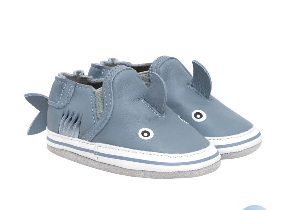 NEW Robeez Sebastian Shark Soft Soles 18-24 months - photo 2