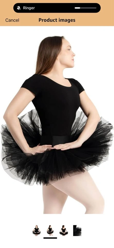NEW Capezio Practice Tutu - Black, Size Small - photo 3