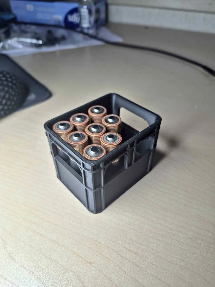 AA battery crate