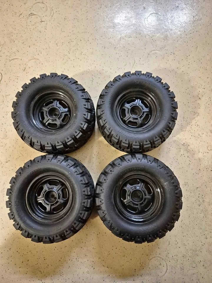 Set of 4 RC monster truck tires