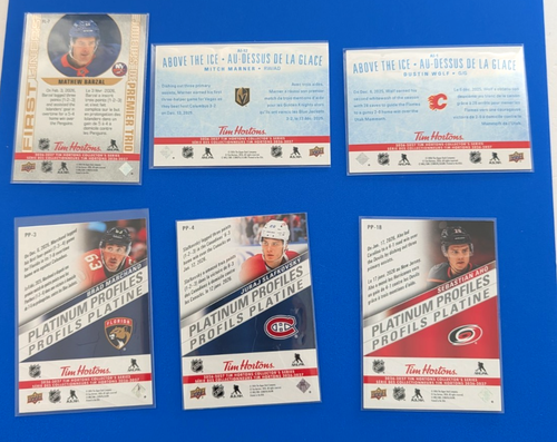 Marner Marchand Aho Slafkovsky Barzal Wolf 2026-27 Tim Hortons 6 - photo 2