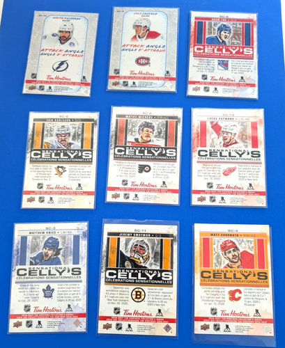 Kucherov Caufield Michkov Knies 2026-27 Tim Hortons 9 Lot - photo 2