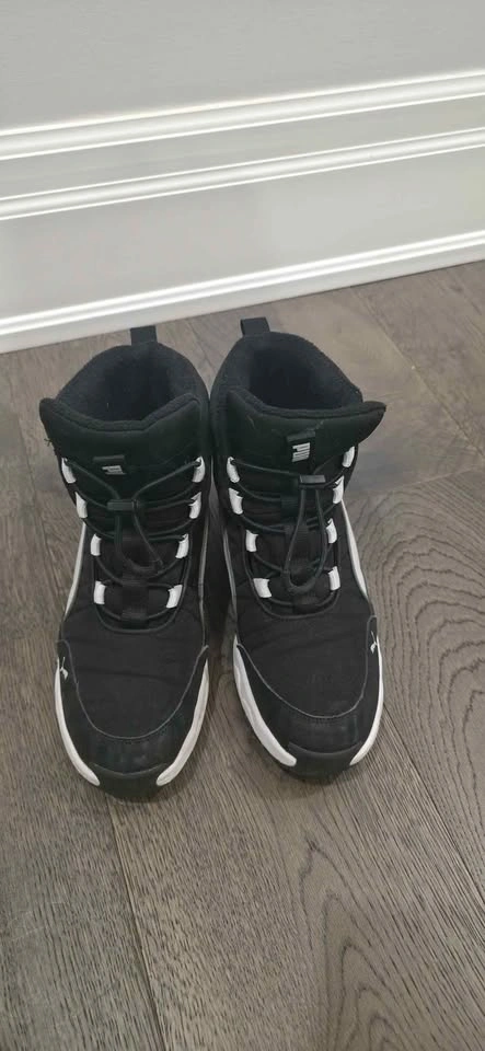 PUMA Puretex Kids Winter Boots – Size 6.5 US – Black/White - photo 2