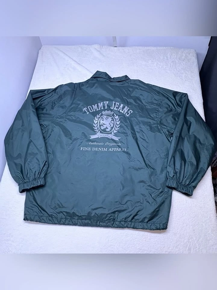 Tommy Hilfiger Jeans Lined Windbreaker Coaches Jacket M - photo 4