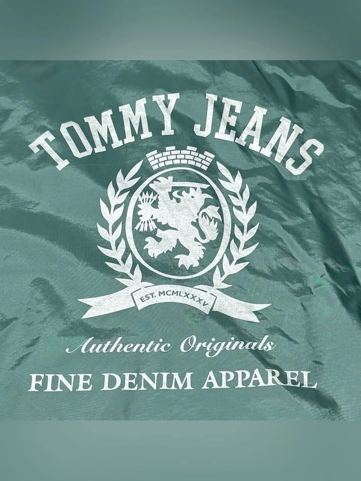 Tommy Hilfiger Jeans Lined Windbreaker Coaches Jacket M - photo 5