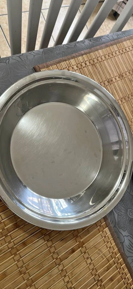 Steel Paraat for kneading flour & mixing