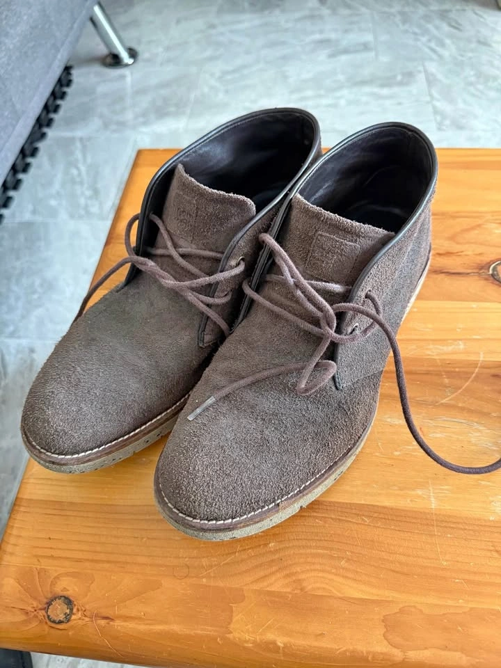 HUGO BOSS Suede Chukka Boots