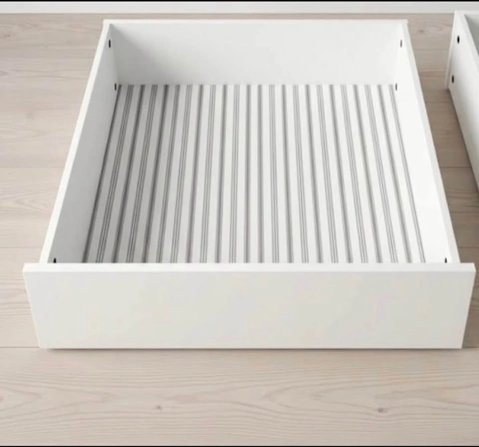 Underbed storage 2 pack white colour on the wheels - photo 2