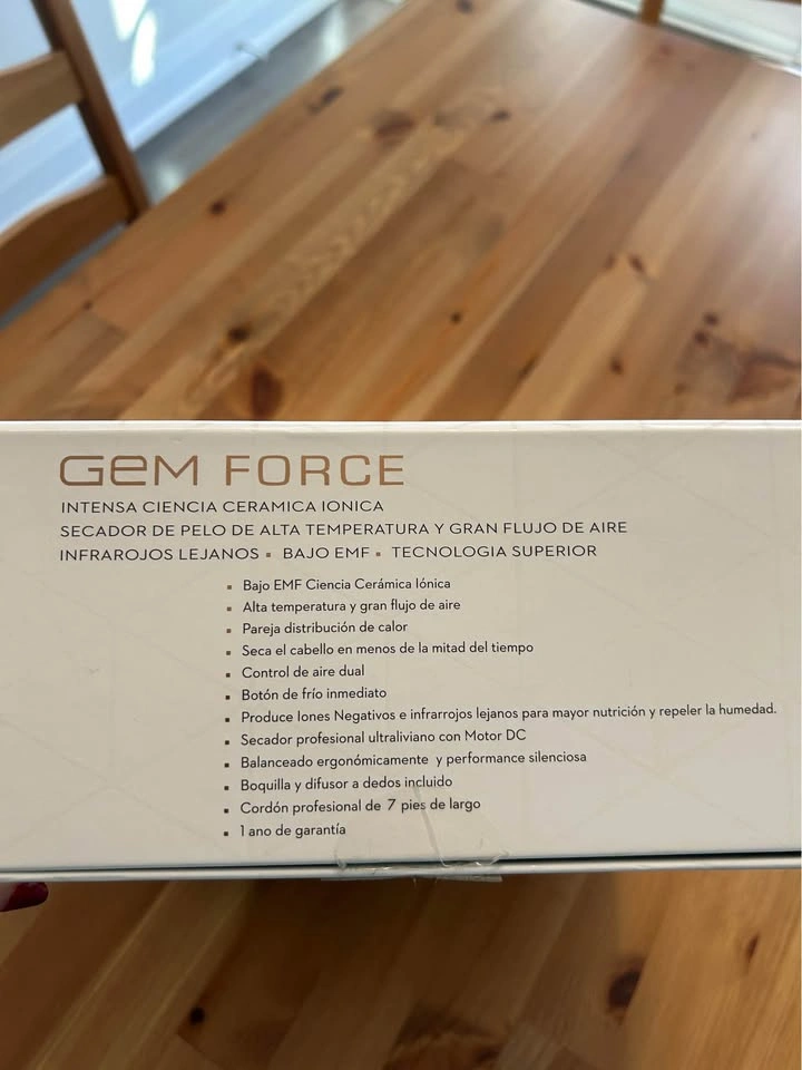 Gem Force Professional Hair Dryer - photo 3