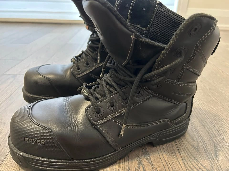 Royer Men's CSA Work Boots – Size 9.5 - photo 4