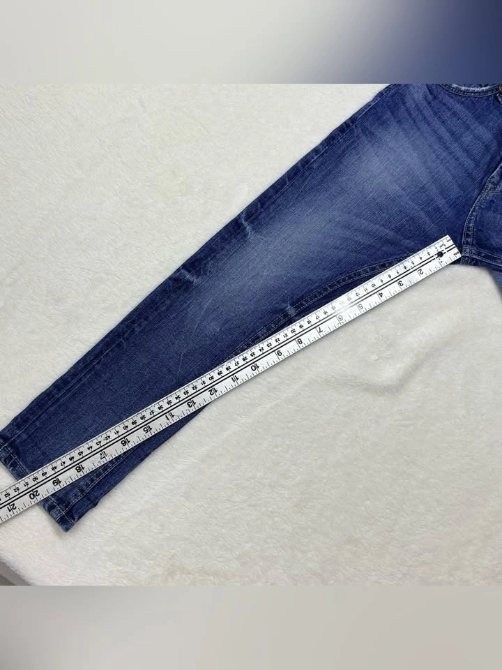 H&M Denim Jeans With Suspenders Boys Size 6 - photo 3