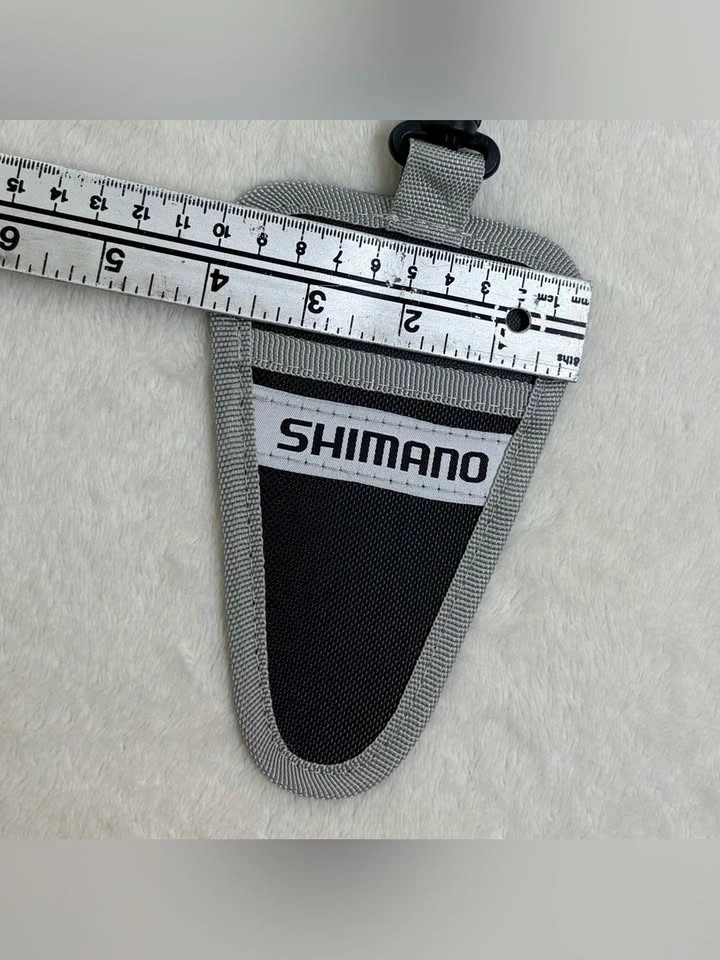 Shimano Fishing Scissor Sheath Clip Holder Pouch Black Gray - photo 5