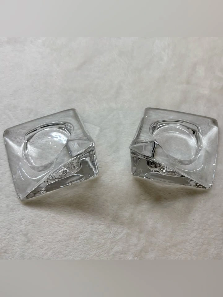 Pier 1 Triangle Votive Candle Holder Bookends Pair - photo 5