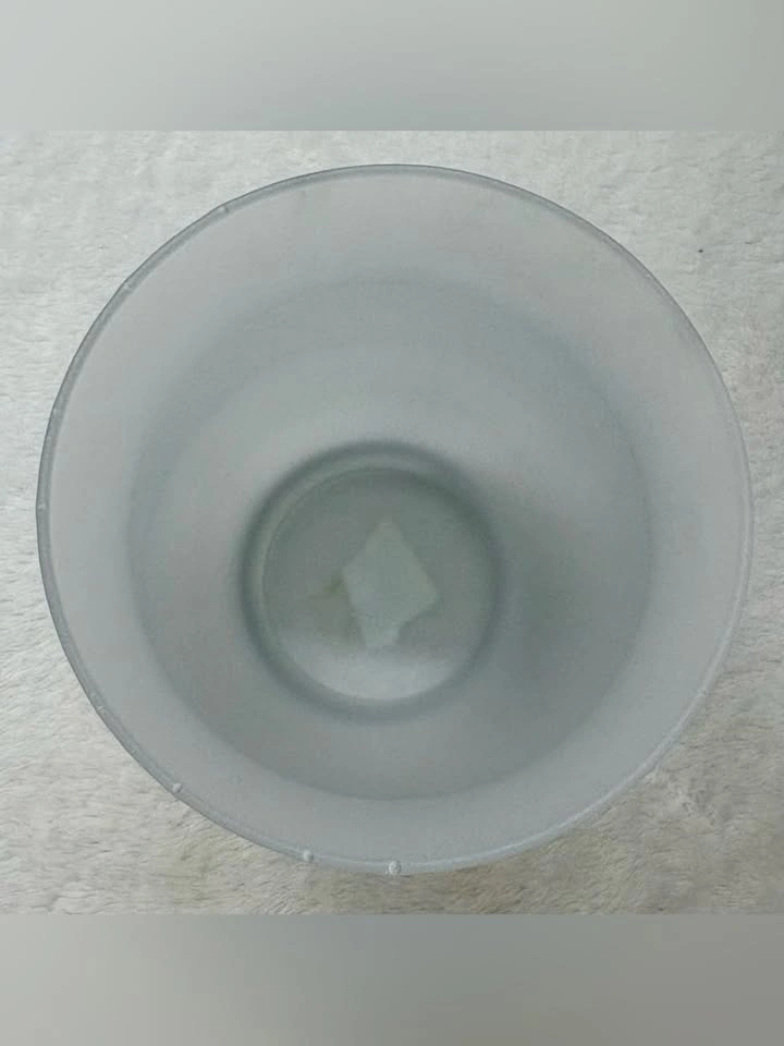 Frosted Glass Hurricane Candle Holder Vase Tabletop Home Decor - photo 4
