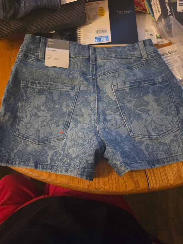 George Floral Denim Shorts - photo 2