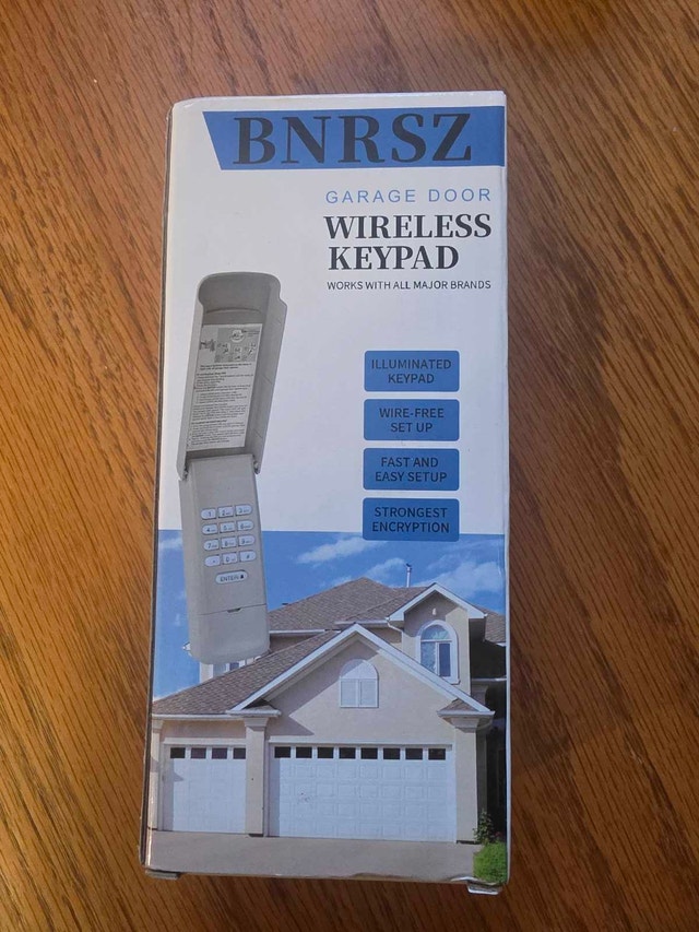 BNRSZ Garage Door Wireless Keypad