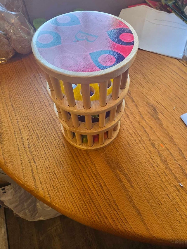 B. Toys Wooden Marble Run