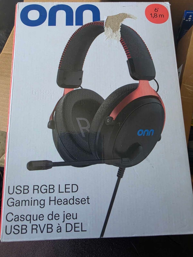 Onn USB RGB Gaming Headset