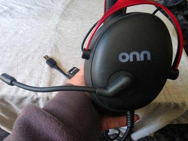 Onn USB RGB Gaming Headset - photo 2