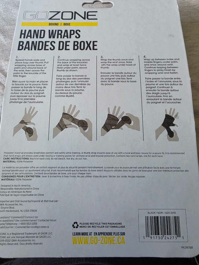 GoZone Hand Wraps - photo 2