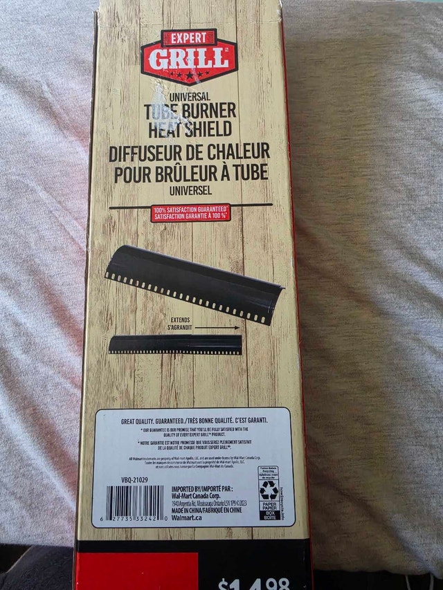 Expert Grill Universal Tube Burner Heat Shield - photo 2