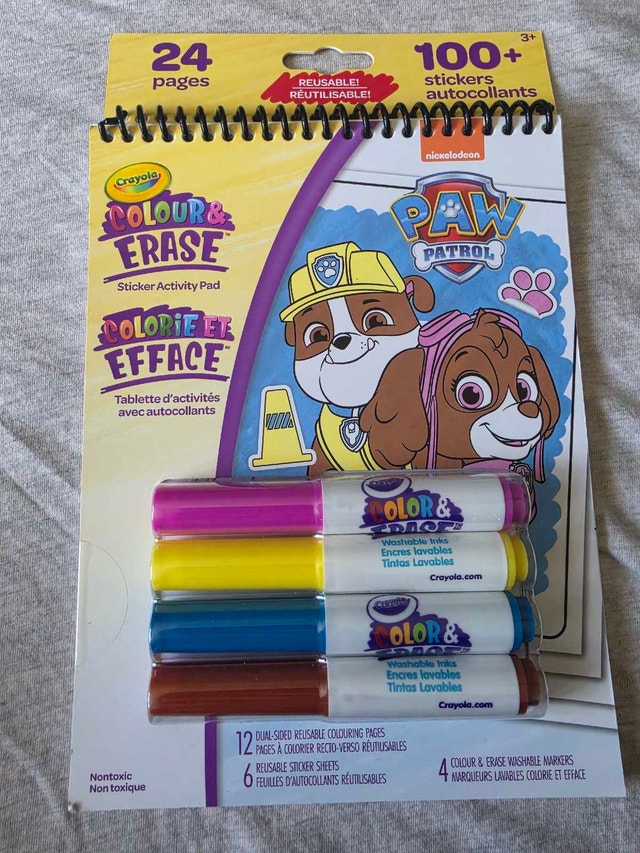 Crayola Paw Patrol Colour & Erase Activity Pad