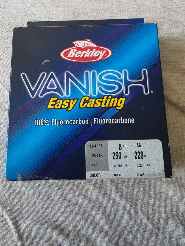 Berkley Vanish Easy Casting 8lb Fishing Line