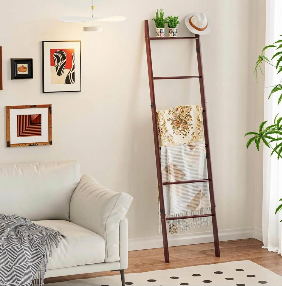 Blanket ladder rack
