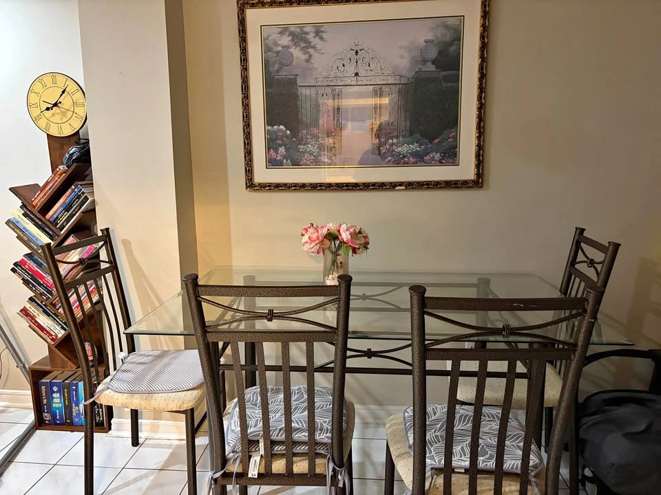 Dining table and Four chairs