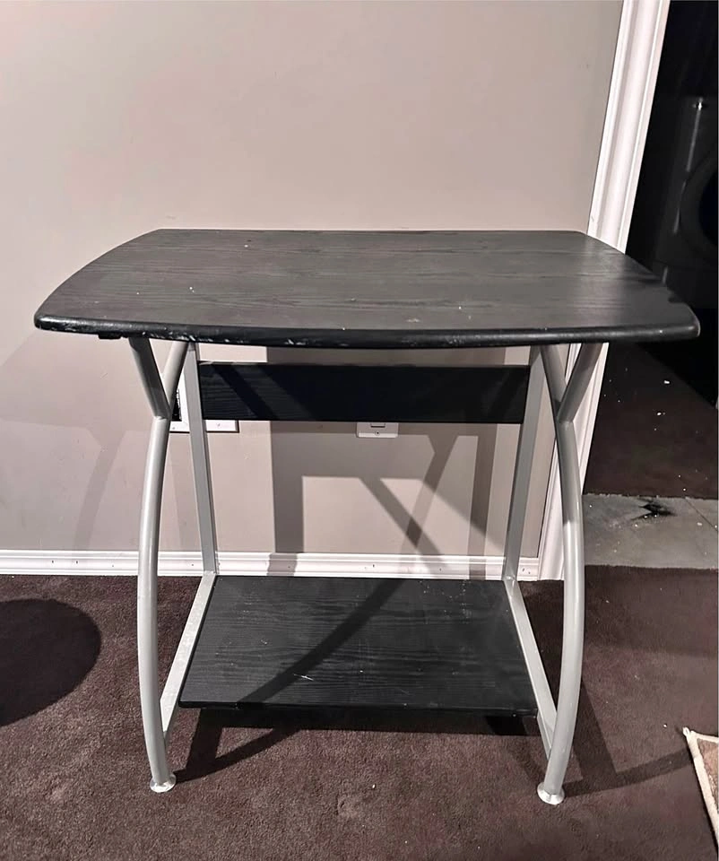 Black desk / work table