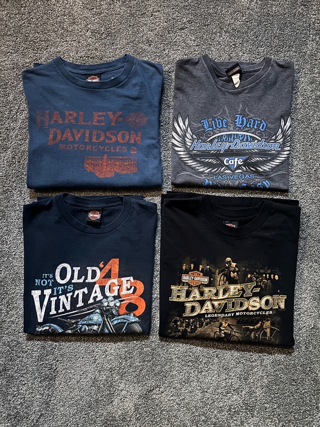 Harley Davidson T shirts size L