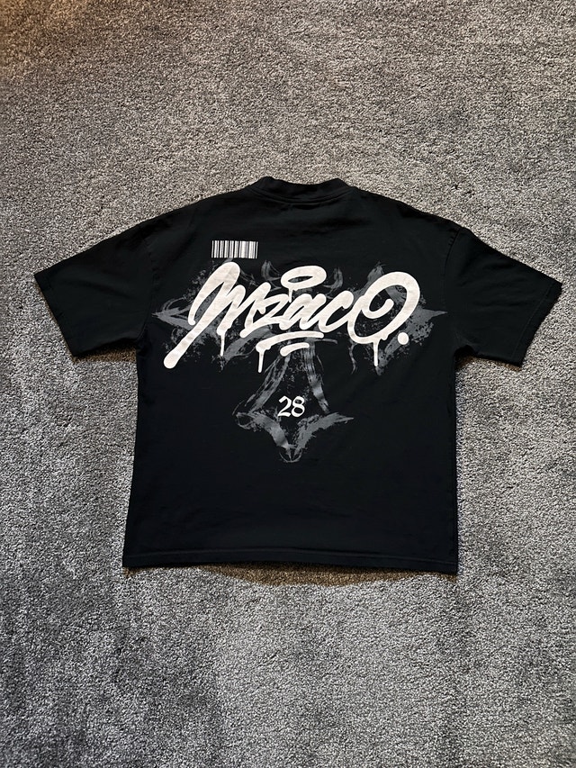 modern streetwear graphic T shirt size L - photo 5