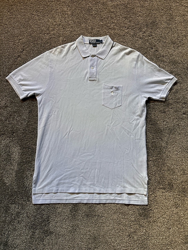 90s polo Ralph Lauren pocket polo shirt size L fits like XL