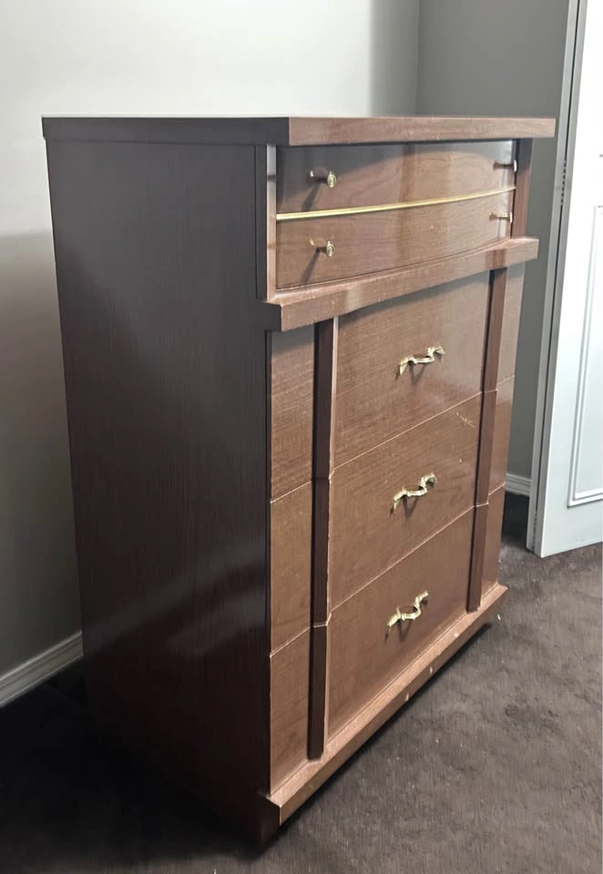 Brown Drawer Chest - photo 2