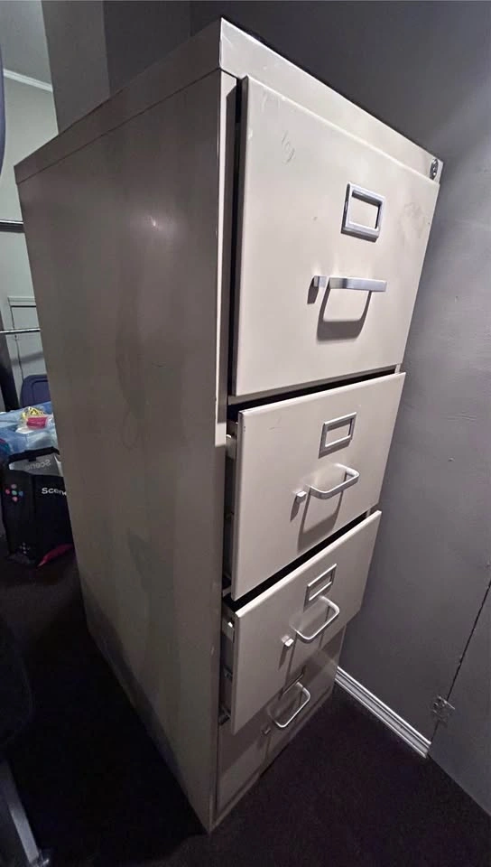 4-Drawer Metal Filing Cabinet - photo 2