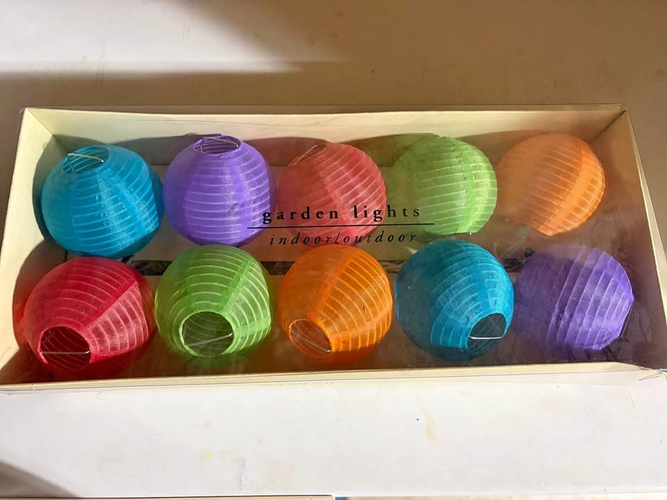 Brand new unopened sealed garden lights indoor/outdoor