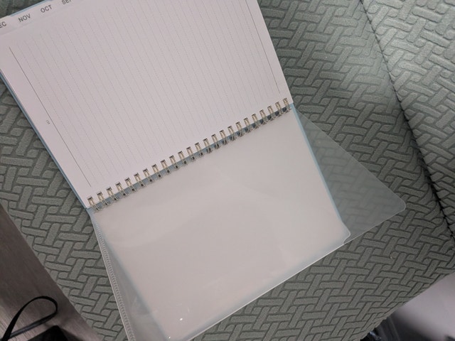 2027 Weekly & Monthly Planner – Blue - photo 2