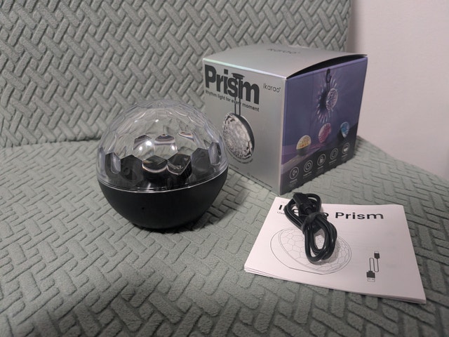 Rechargeable Disco Party Light – Grey