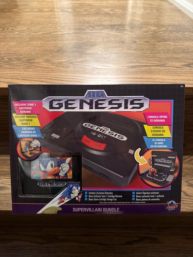 Sega Genesis Console Heroes Supervillain Bundle