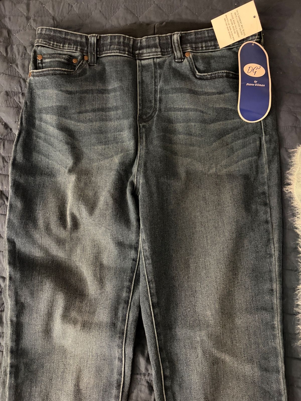 D&G by Diane Gilman Dark Wash Denim Jeans