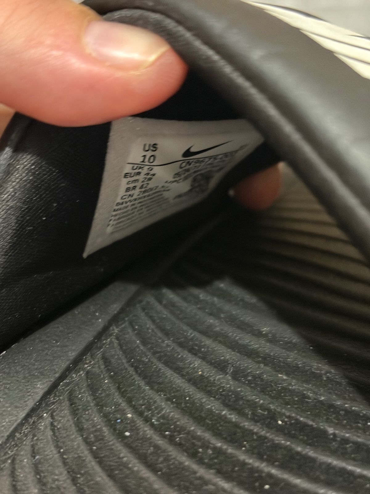 Nike Black Logo Slide Sandals US 10 - photo 2