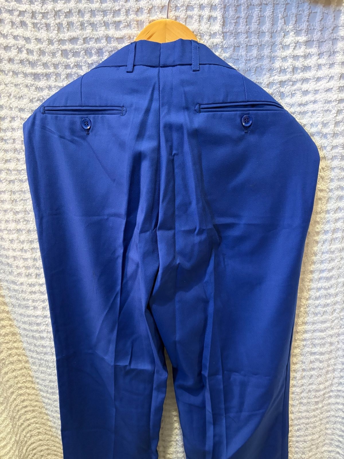 Kids World of USA Boys Dress Pants, Blue, Polyester, Size 18 - photo 3