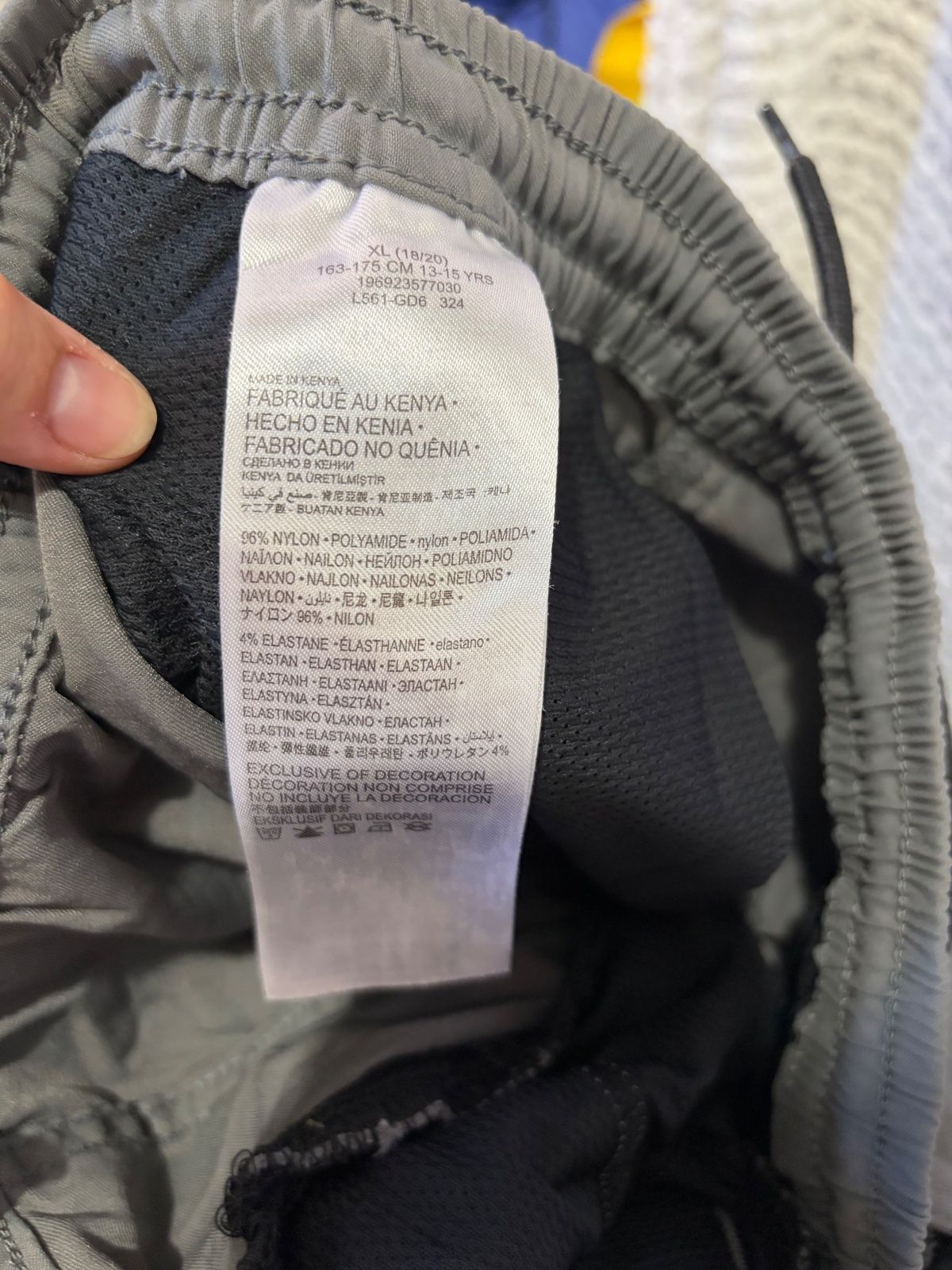 Levi's Relaxed Fit Cargo Pants, Gray, Nylon Blend, XL - photo 5