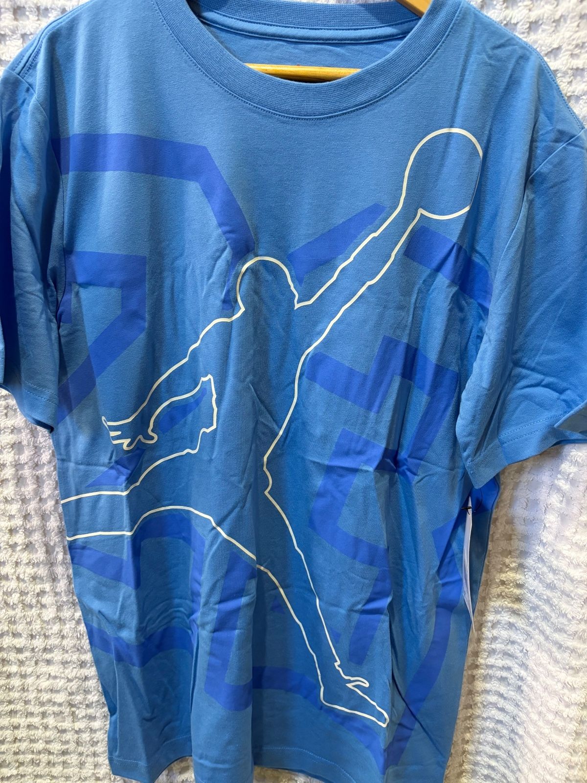 Jordan Boys Legend Blue Graphic T Shirt, Size XL