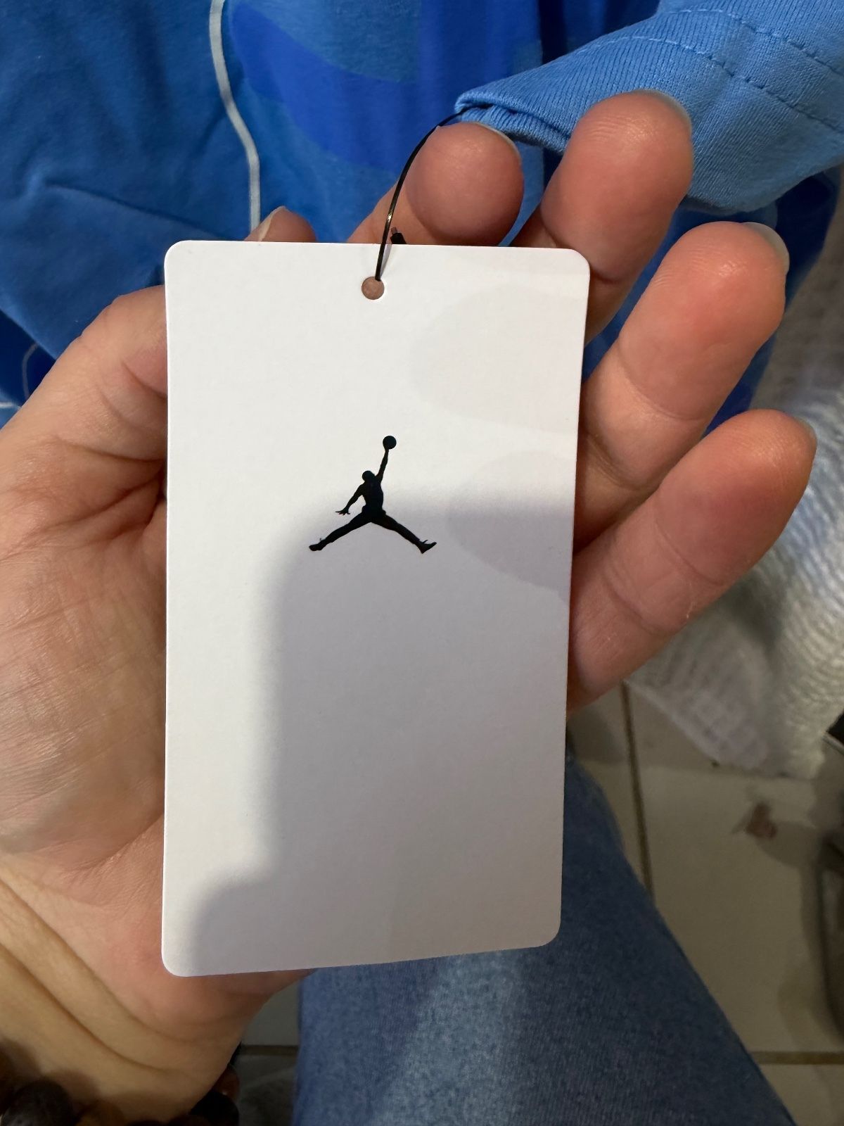Jordan Boys Legend Blue Graphic T Shirt, Size XL - photo 3