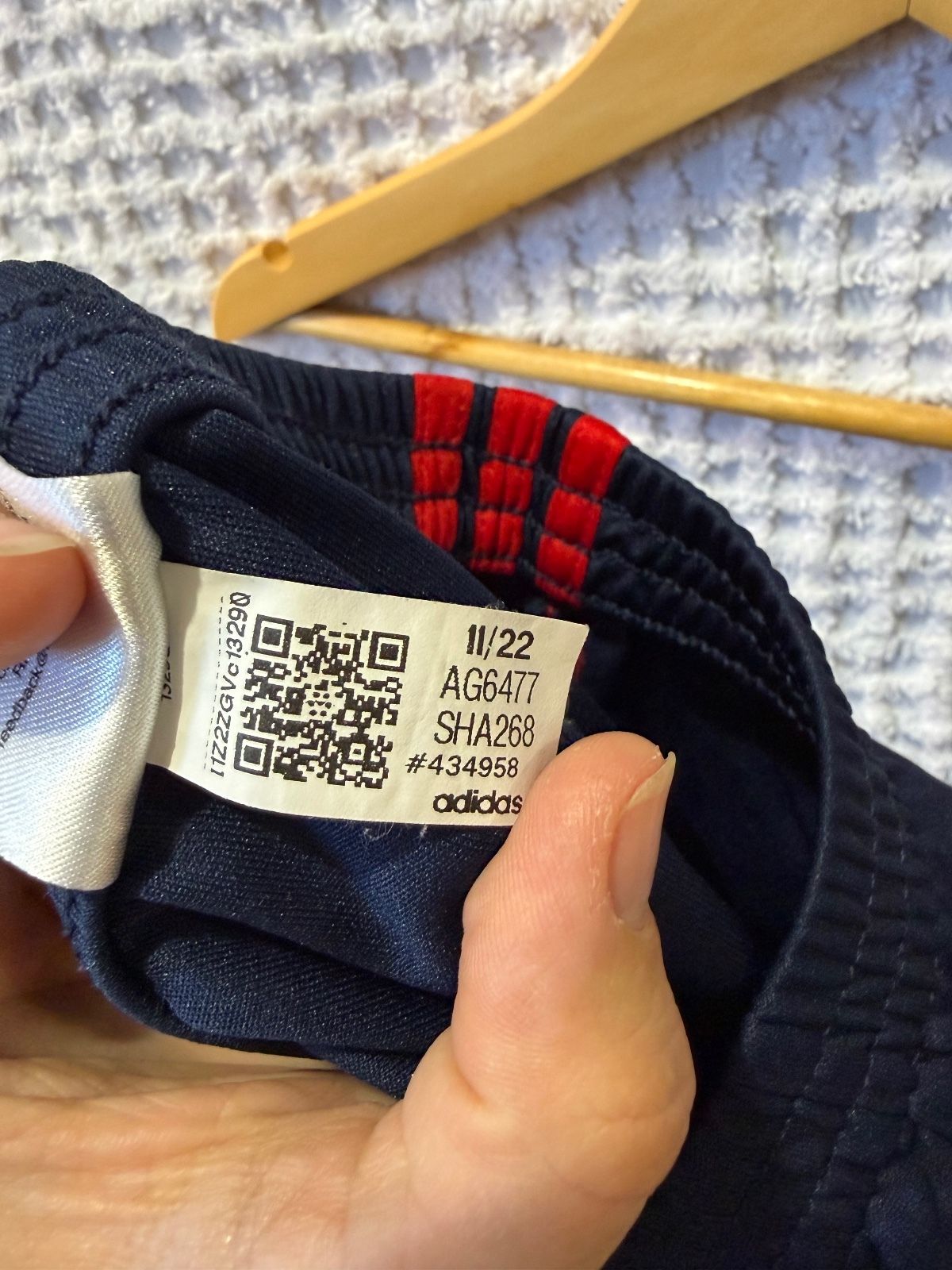 Adidas Kids Navy Red Athletic Shorts 2T - photo 2