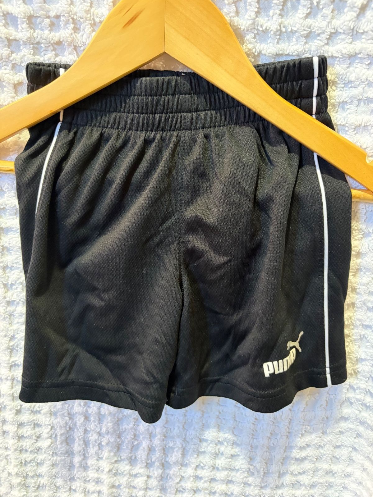Puma Boys Black Athletic Shorts 2T